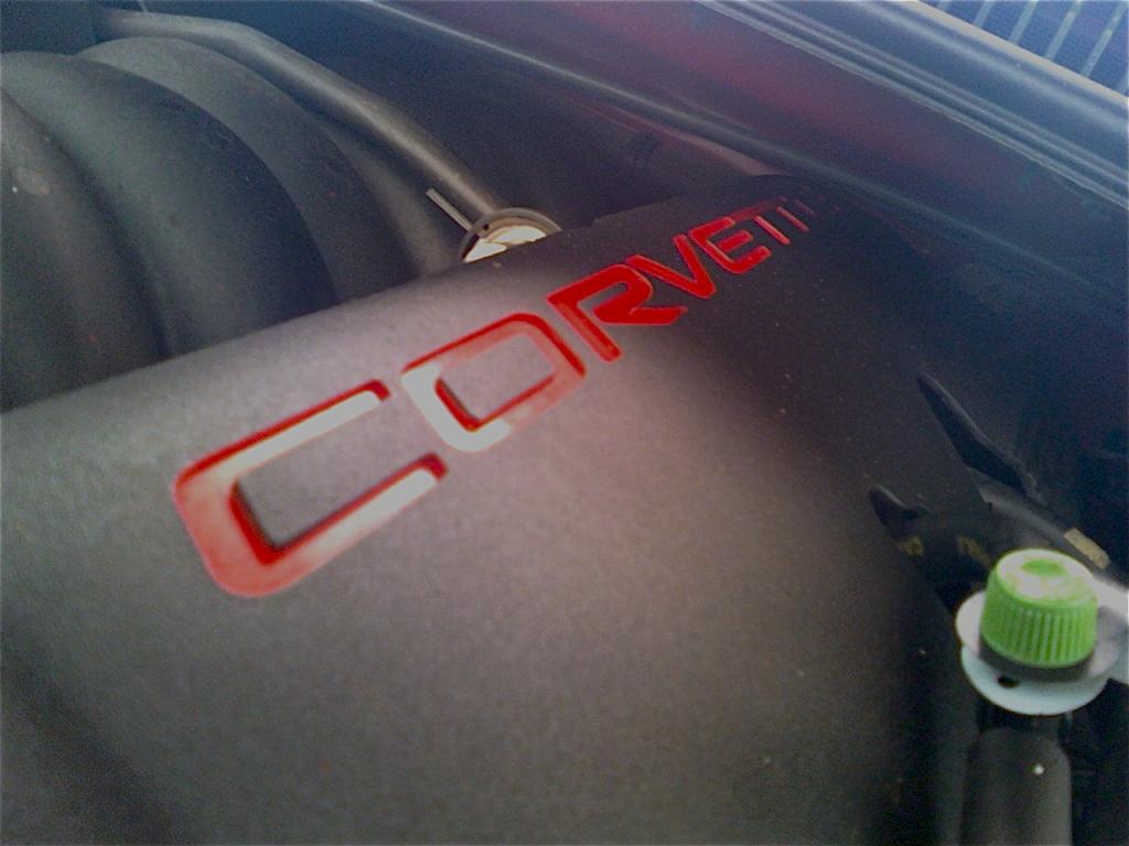 Corvette engine covers