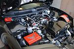 Dressed up with ts|s engine kit. Powder coated intake and valve covers by Triple H. Jegs braided hose lines.