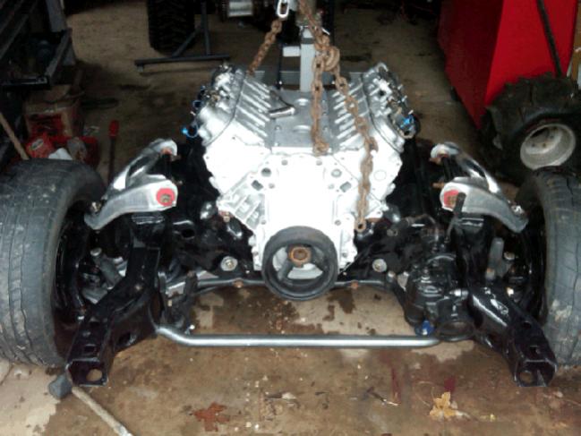 ls6 finds new home on subframe
