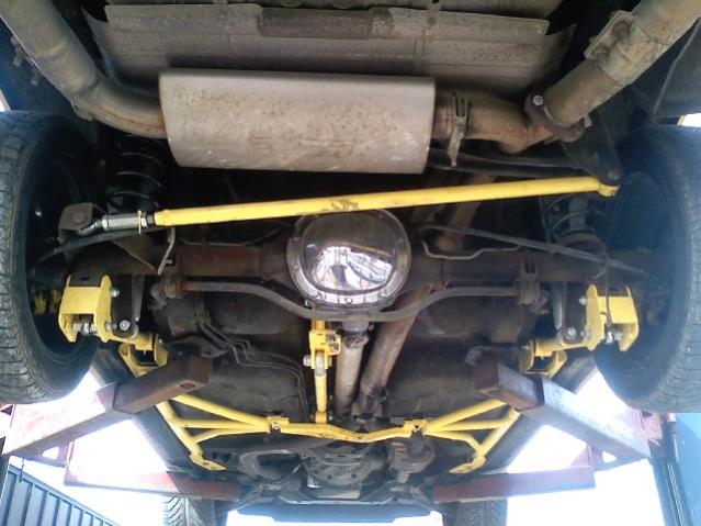 All my UMI stuff powder coated yellow