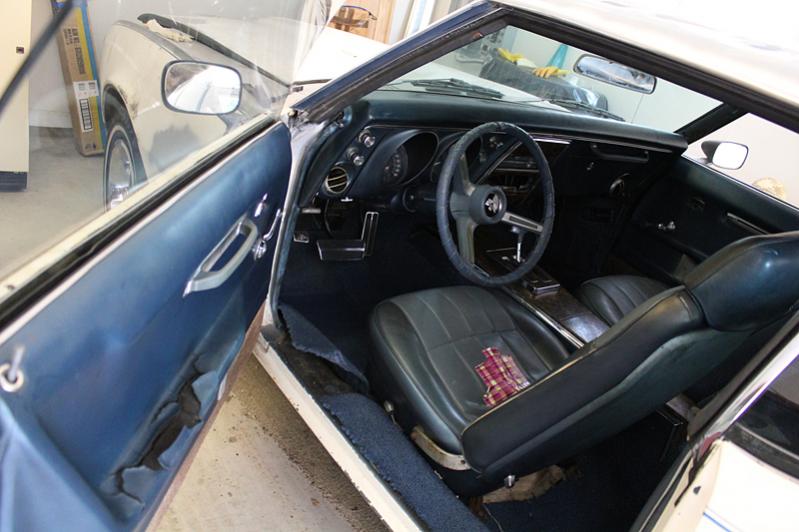 original interior minus new carpet.